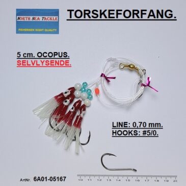 6A01-05167. 5 cm OCTOPUS FORFANG.