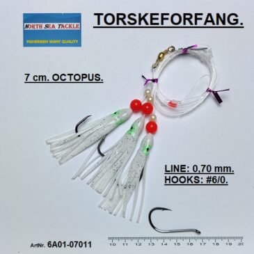 6A01-07011. 7 cm. OCTOPUS FORFANG