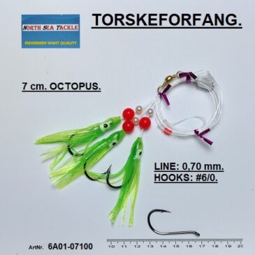 6A01-07100. 7 cm. OCTOPUS FORFANG