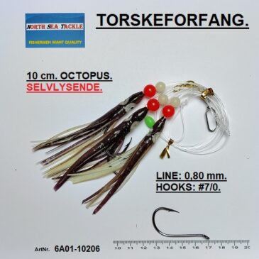 6A01-10206. 10 cm. OCTOPUS SOFT LURE