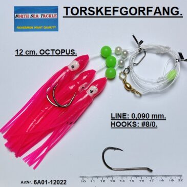 6A01-12022. 12 cm. OCTOPUS FORFANG