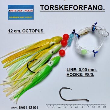 6A01-12101. 12 cm. OCTOPUS FORFANG