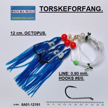 6A01-12191. 12 cm. OCTOPUS FORFANG