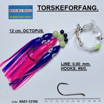 6A01-12195. 12 cm. OCTOPUS FORFANG