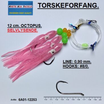 6A01-12253. 12 cm. OCTOPUS FORFANG