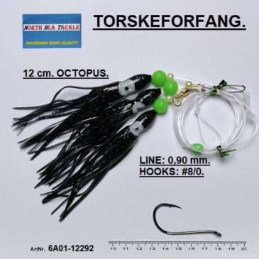 6A01-12292. 12 cm. OCTOPUS FORFANG