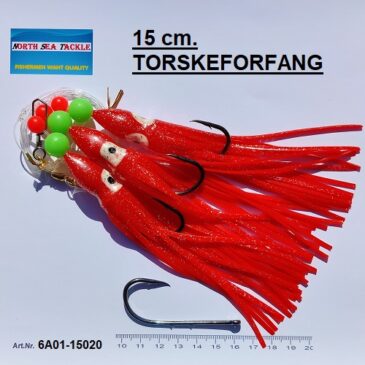 6A01-15020. 15 cm. OCTOPUS FORFANG.