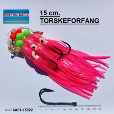 6A01-15022. 15 cm. OCTOPUS FORFANG