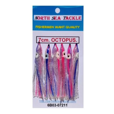 6B03-07211. 7 cm. OCTOPUS SOFT LURE