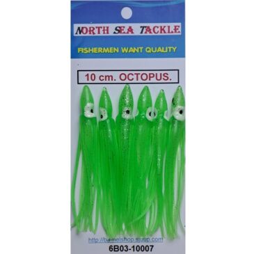 6B03-10007. 10 cm. OCTOPUS SOFT LURE
