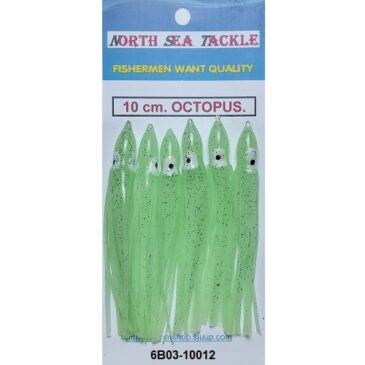 6B03-10012. 10 cm. OCTOPUS SOFT LURE