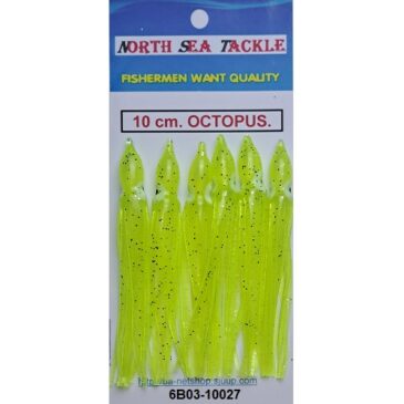 6B03-10027. 10 cm. OCTOPUS SOFT LURE