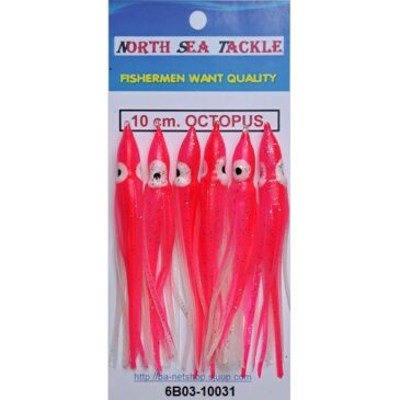6B03-10031. 10 cm. OCTOPUS SOFT LURE