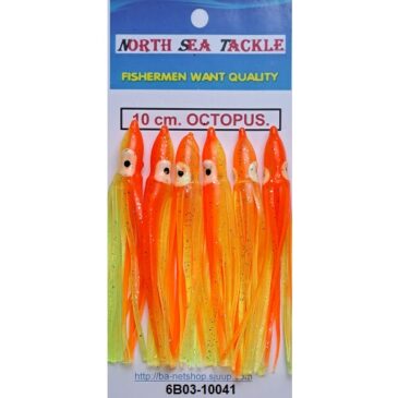 6B03-10041. 10 cm. OCTOPUS SOFT LURE