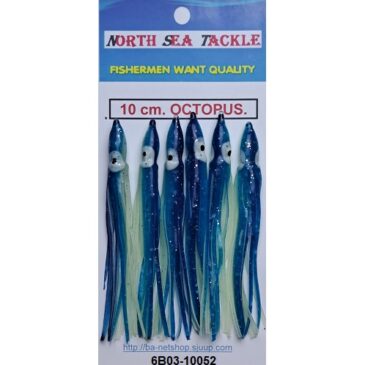 6B03-10052. 10 cm. OCTOPUS SOFT LURE