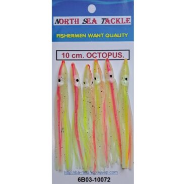 6B03-10072. 10 cm. OCTOPUS SOFT LURE