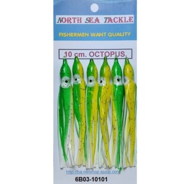 6B03-10101. 10 cm. OCTOPUS SOFT LURE