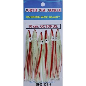 6B03-10119. 10 cm. OCTOPUS SOFT LURE