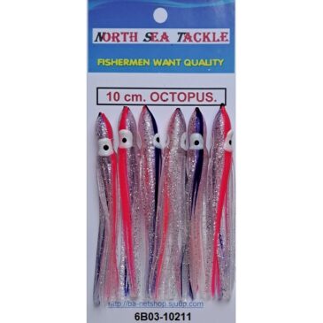 6B03-10211. 10 cm. OCTOPUS SOFT LURE