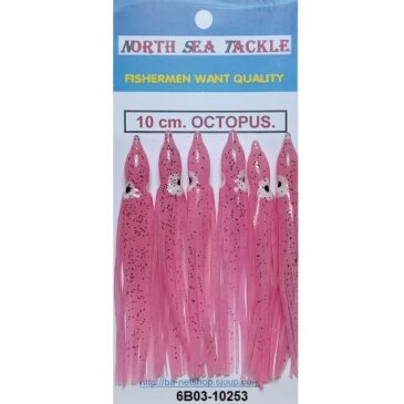 6B03-10253. 10 cm. OCTOPUS SOFT LURE