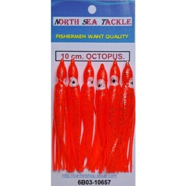 6B03-10657. 10 cm. OCTOPUS SOFT LURE