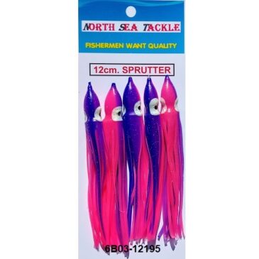 6B03-12195. 12 cm. OCTOPUS SOFT LURE
