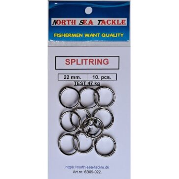 6B09-022. SPRINGRING / SPLITRING. 22 mm.