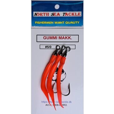 6B08-005RO. GUMMI MAKK #5/0