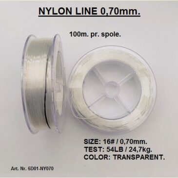 6G01-NY070. 0.70 mm. NYLON LINE