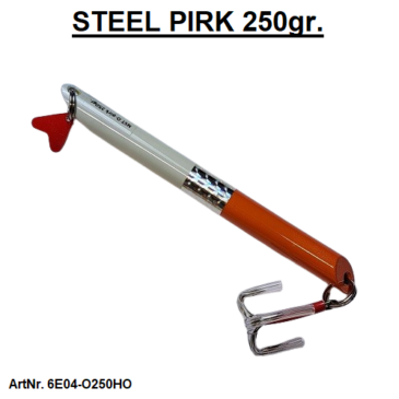 6E04-O250HO. 250gr. STEEL PIRK