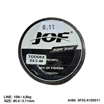 6F02-A100011. JOF FLETLINE 0,11mm