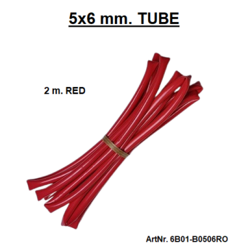 6B01-B0506RO. 5×6 mm. TUBE