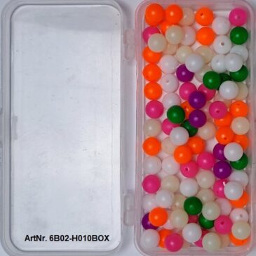 6B02-H010BOX. 10 mm. RUND PERLE