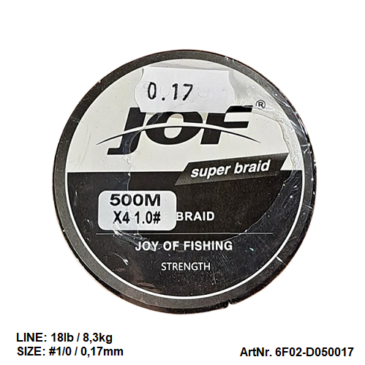 6F02-D050017. JOF FLETLINE 0,17mm.